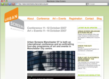 Urban Screens Manchester